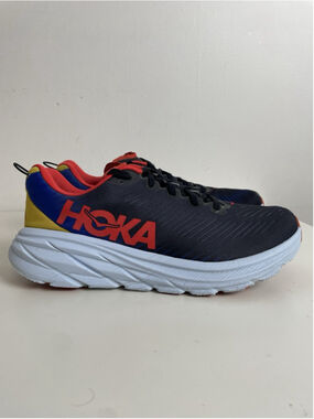 Hoka Rincon 3 Running Shoes Mens Size 8D Black Multicolor 1119395 BDGB